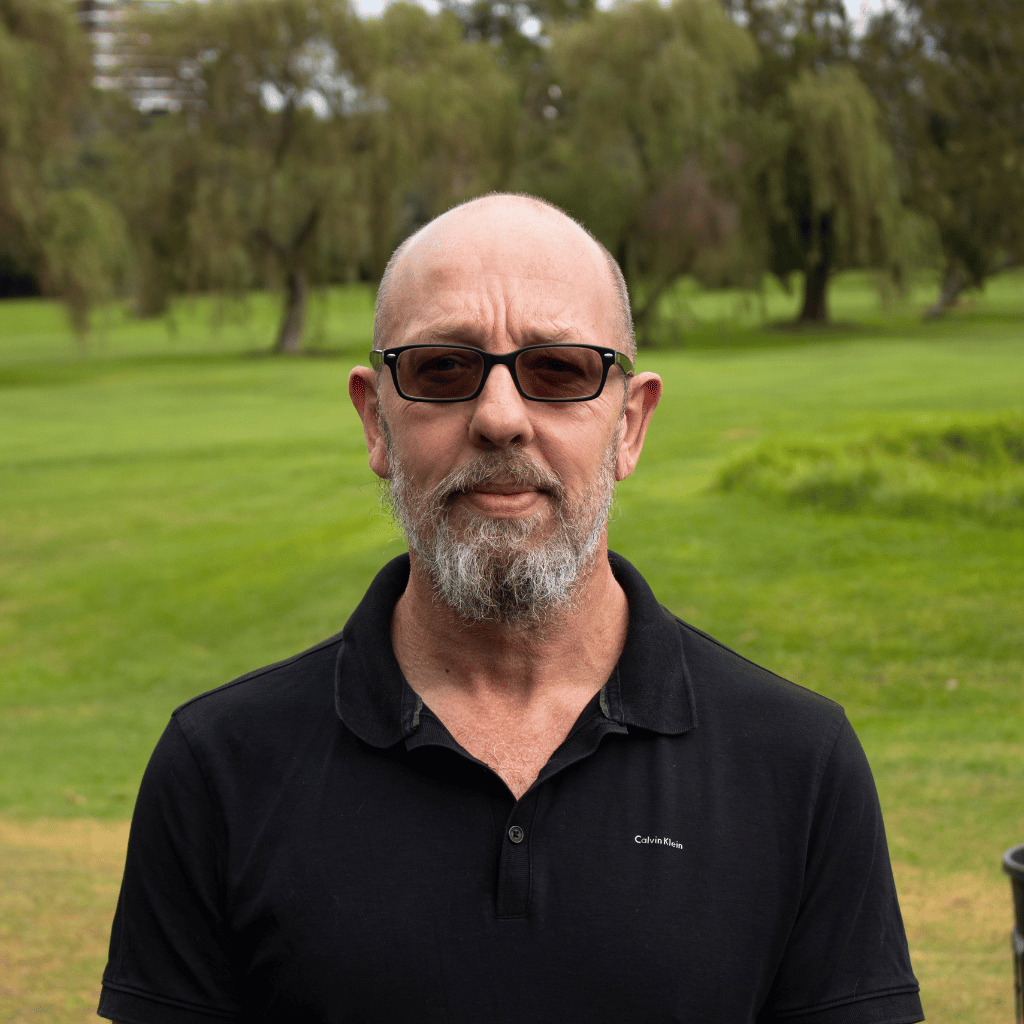 Portrait of Michael Lane, co-founder of Lano Digital